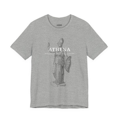 Athena T-Shirt, Greek Goddess of Wisdom Graphic Tee, Mythology Inspired Shirt, Art Lover Gift