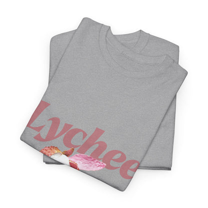 Lychee Graphic T-Shirt – Minimalist Fruit Aesthetic Tee, Casual Unisex Top