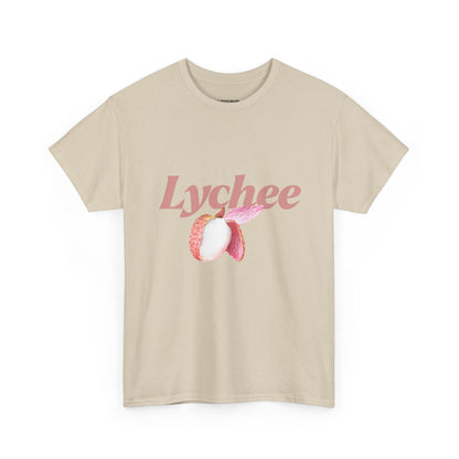Lychee Graphic T-Shirt – Minimalist Fruit Aesthetic Tee, Casual Unisex Top