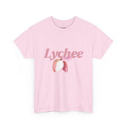 Lychee Graphic T-Shirt – Minimalist Fruit Aesthetic Tee, Casual Unisex Top