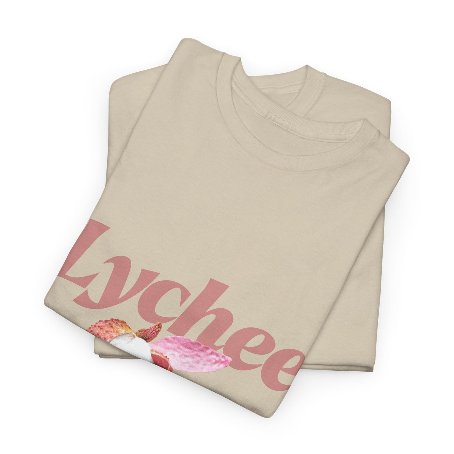 Lychee Graphic T-Shirt – Minimalist Fruit Aesthetic Tee, Casual Unisex Top