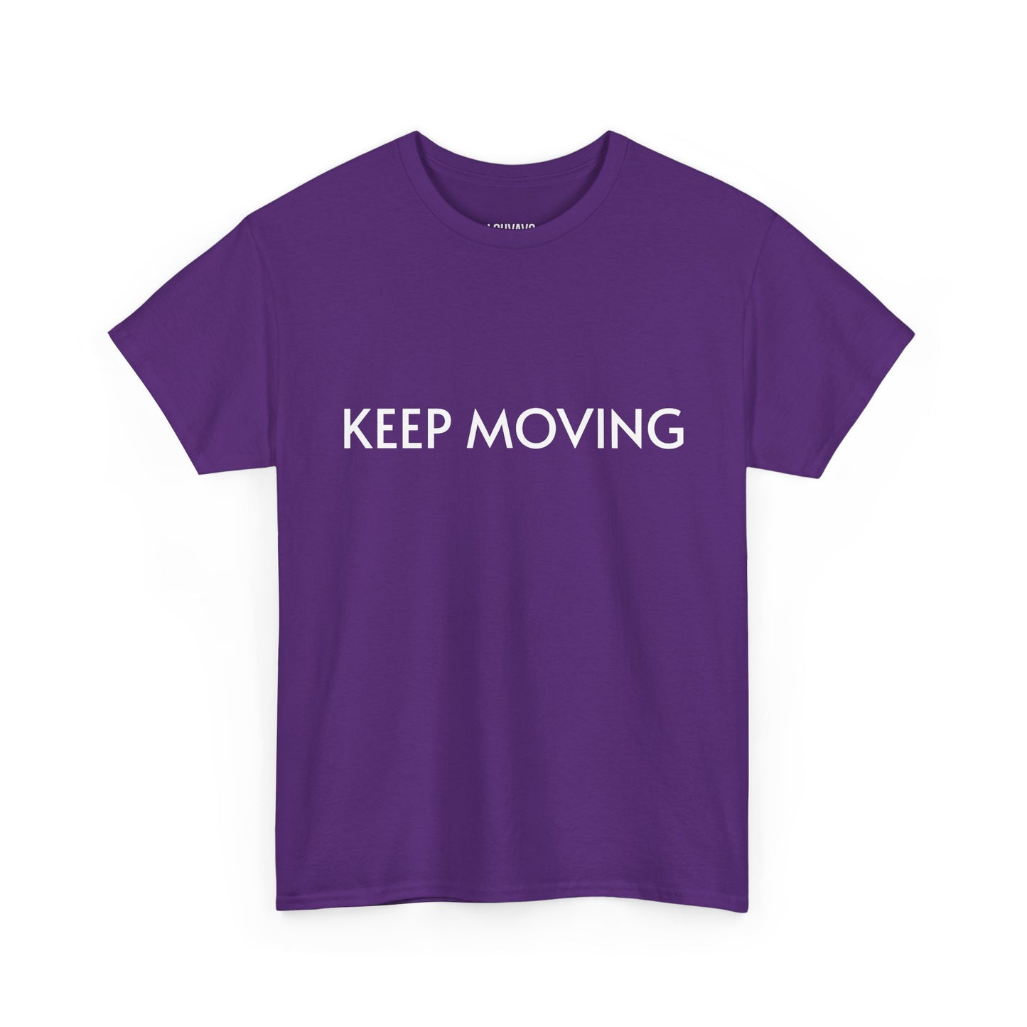 LOUVAVO Bicycle Tee – Urban Streetwear Graphic T-Shirt “Keep Moving” | Retro Bike Art Print | Unisex Casual Top