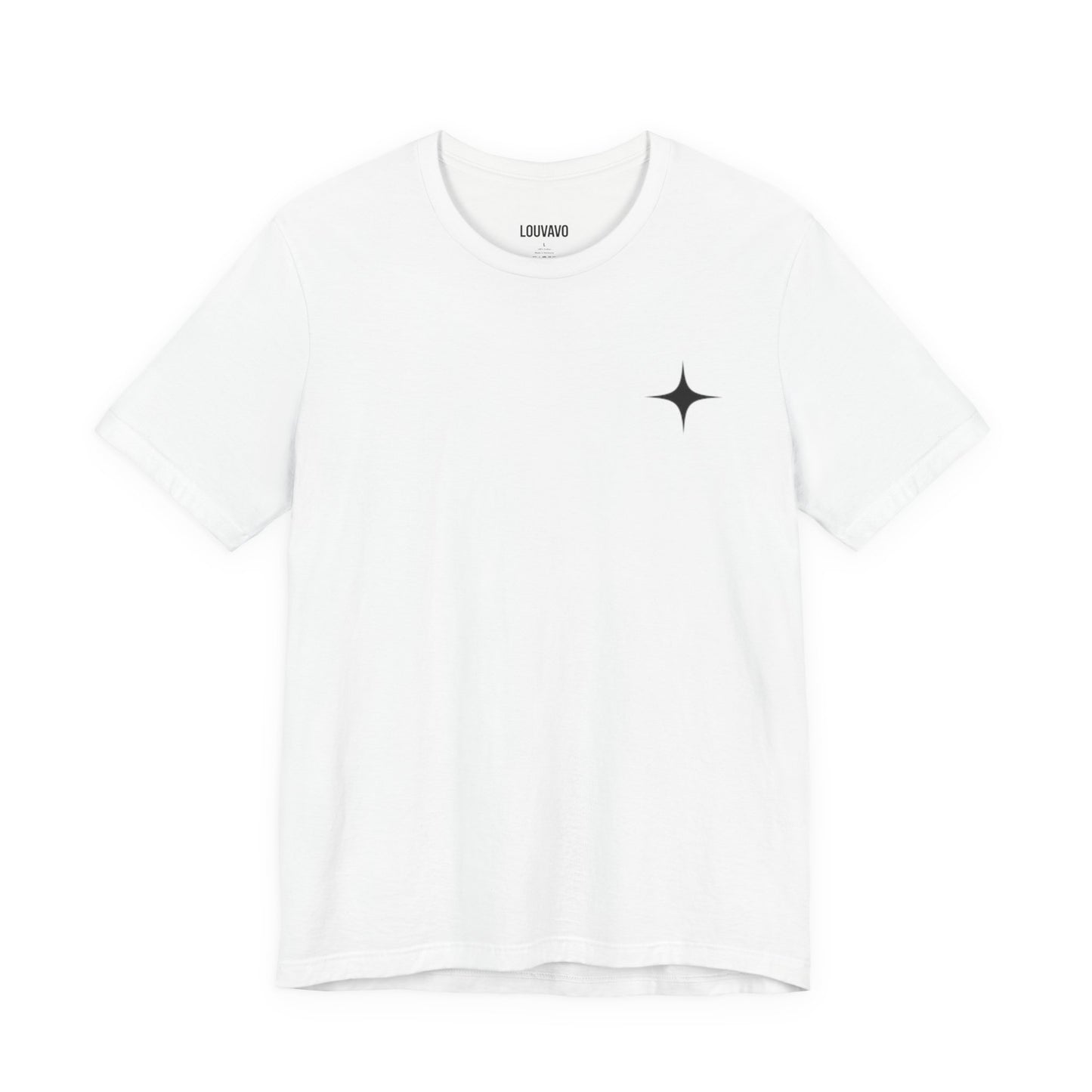 Galaxy Graphic Tee - Cosmic Art T Shirt White Unisex Casual Top Space Inspired Streetwear