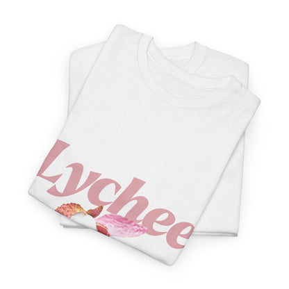 Lychee Graphic T-Shirt – Minimalist Fruit Aesthetic Tee, Casual Unisex Top