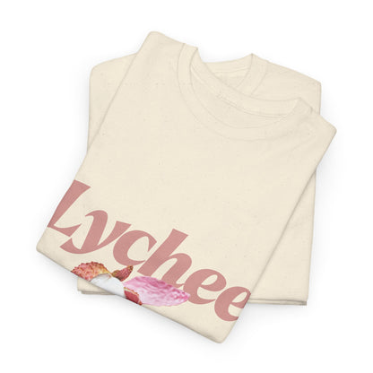 Lychee Graphic T-Shirt – Minimalist Fruit Aesthetic Tee, Casual Unisex Top