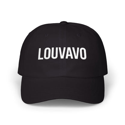 LOUVAVO Classic Embroidered Cap – Minimalist Streetwear Dad Hat, Unisex Casual Style