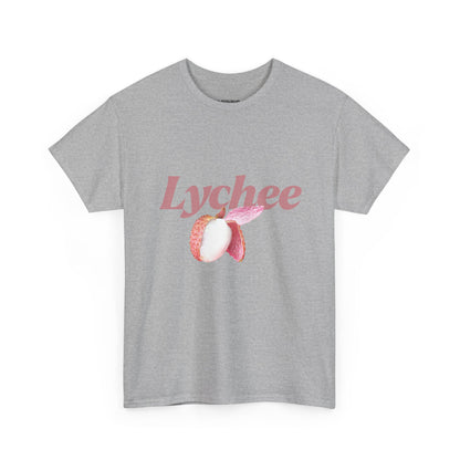Lychee Graphic T-Shirt – Minimalist Fruit Aesthetic Tee, Casual Unisex Top